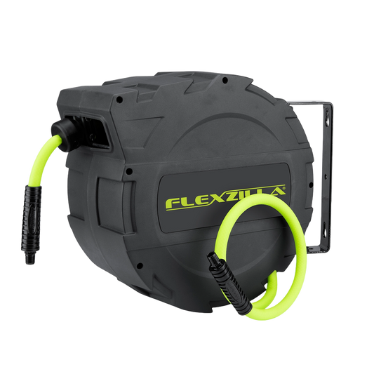 Retractable Reel with Automatic Leveling System