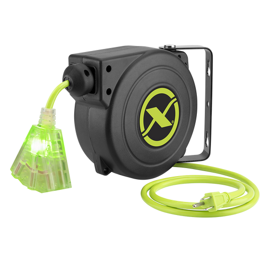 Retractable Extension Cord Reels