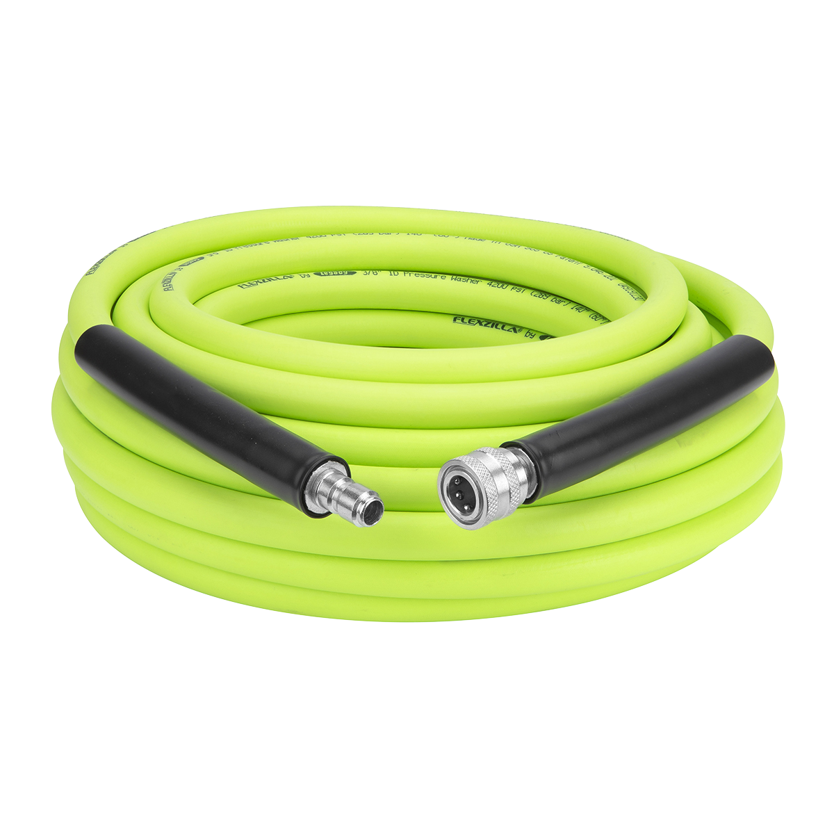 Pressure Washer Hose with Quick Connect Fittings