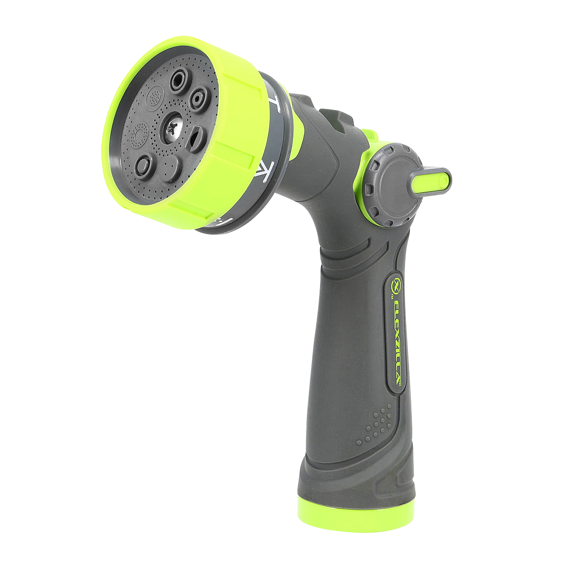 garden hose nozzle sprayer Heavy Duty 7-Pattern Adjustable Flow Garden Hose Nozzle – Flexzilla