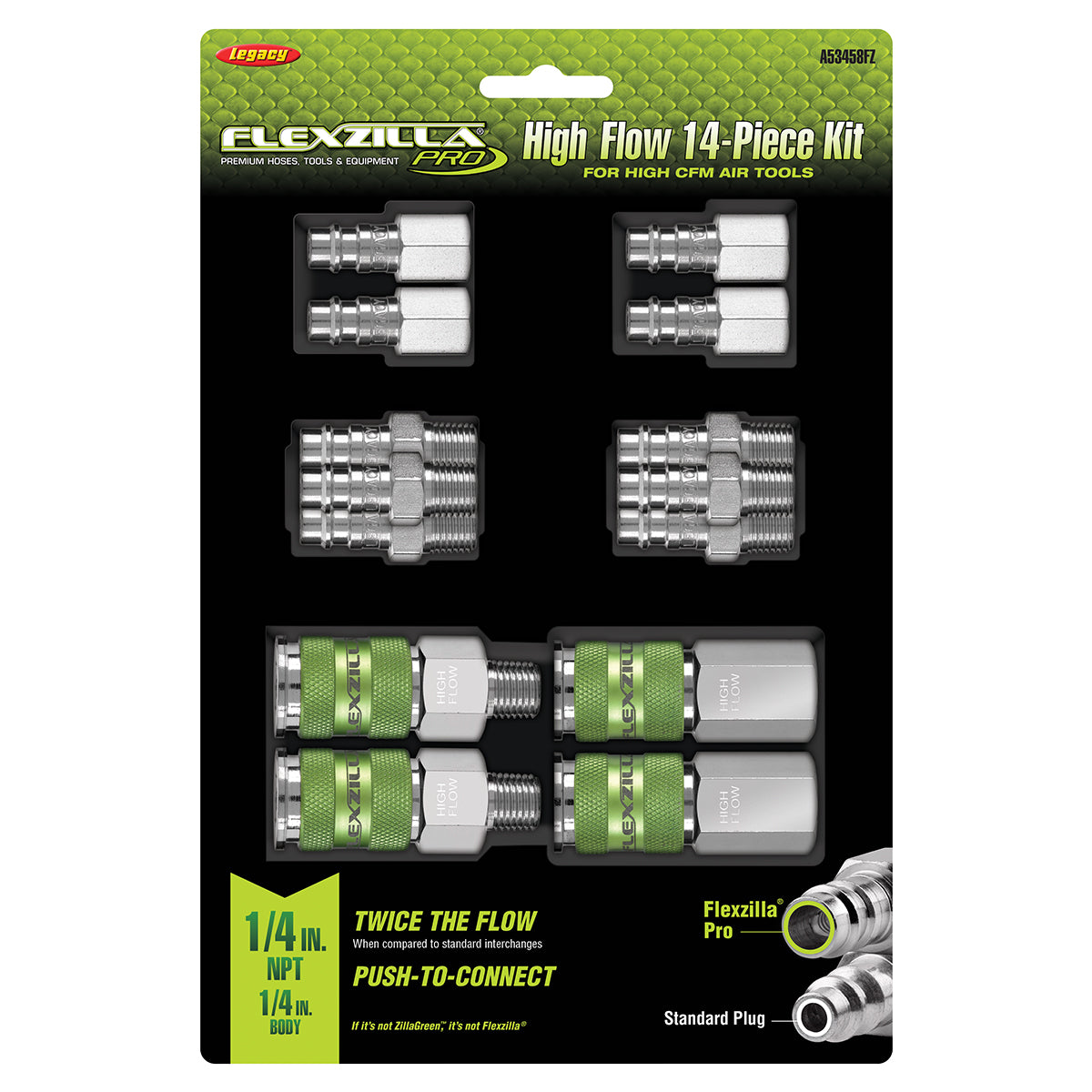 Pro High Flow Coupler and Plug Kits