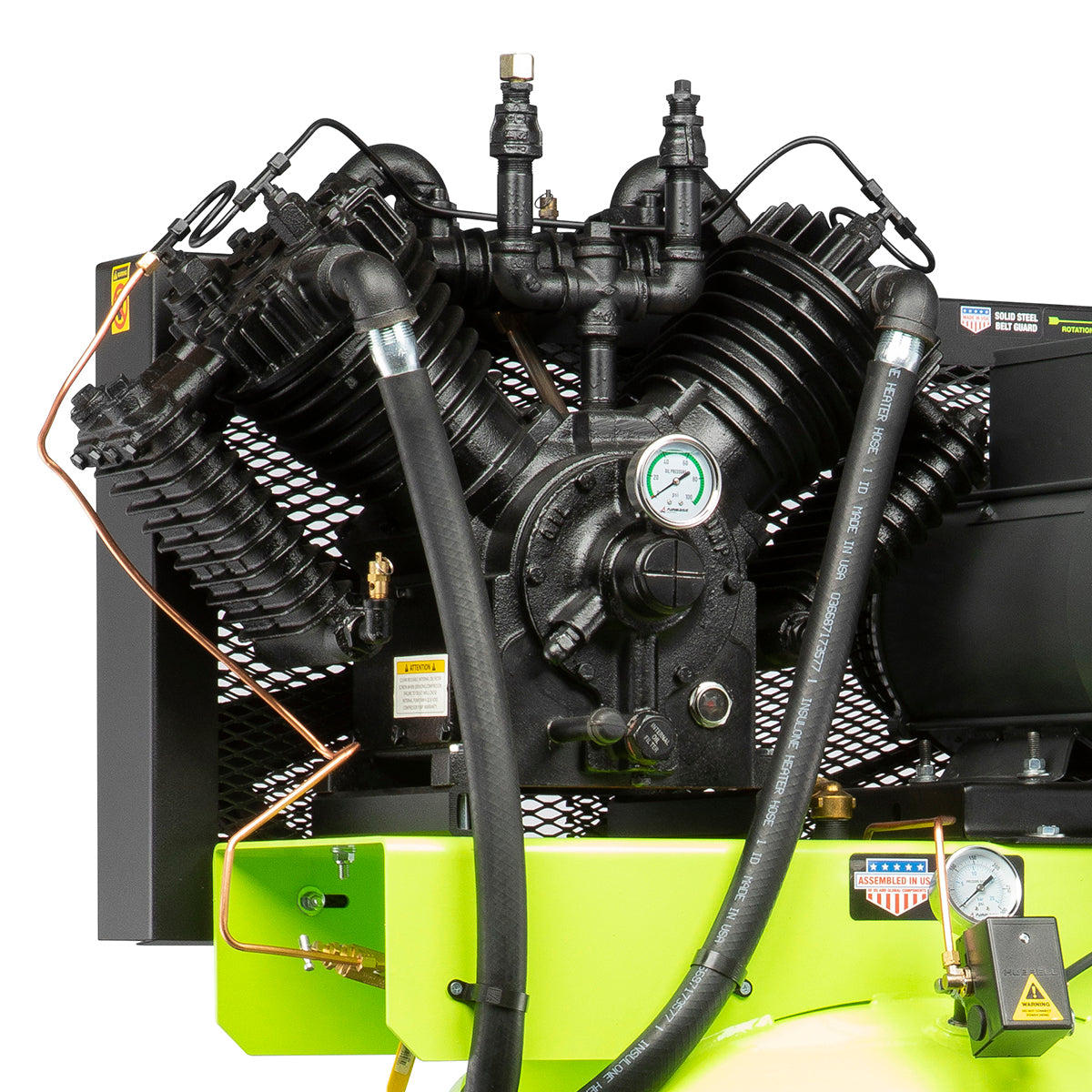 Flexzilla Pro Two Tank Single Phase Air Compressor w/Silencer