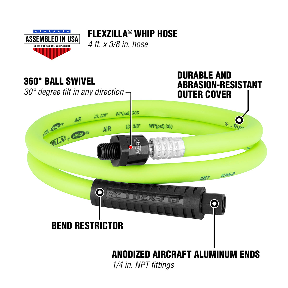 Air Whip Hoses
