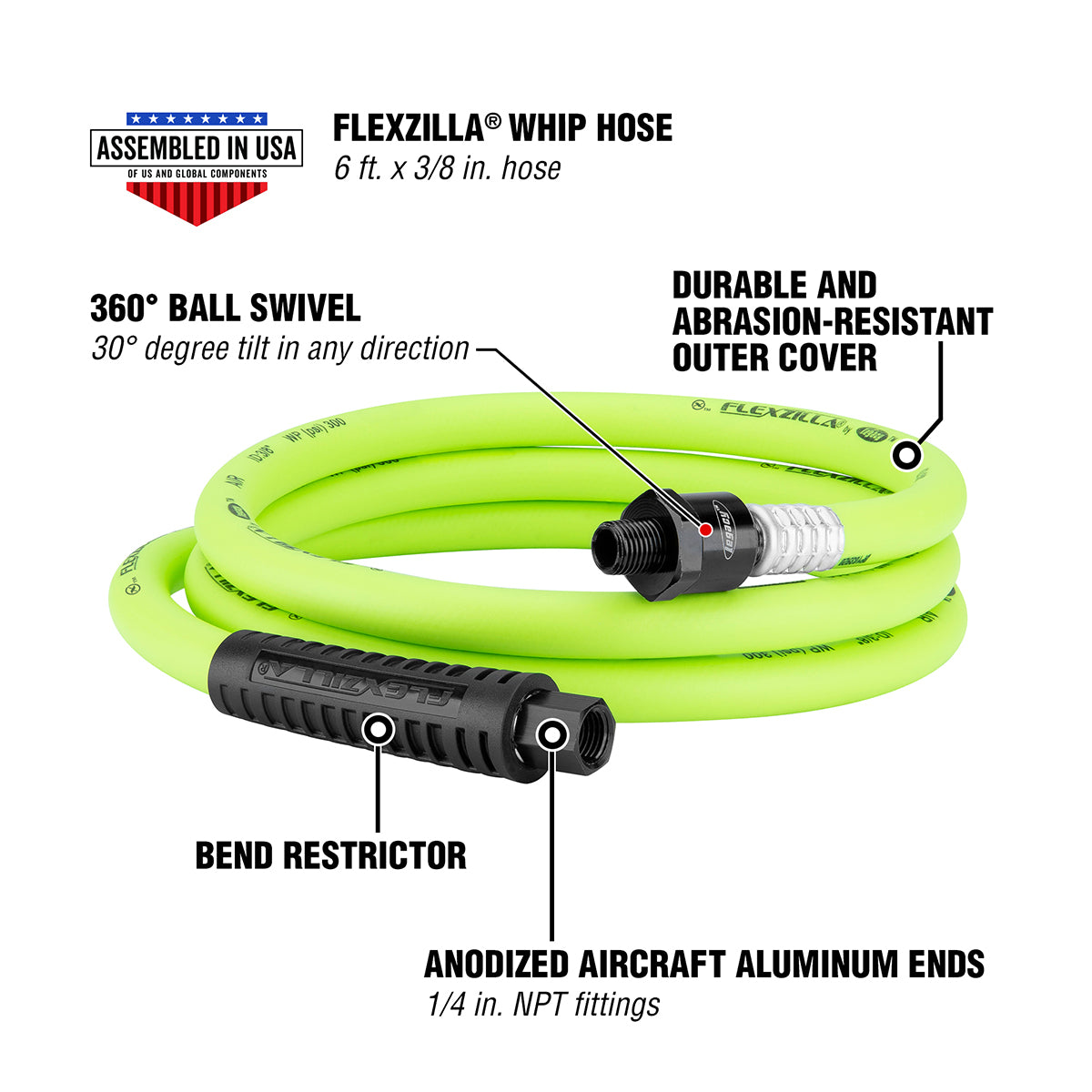 Air Whip Hoses