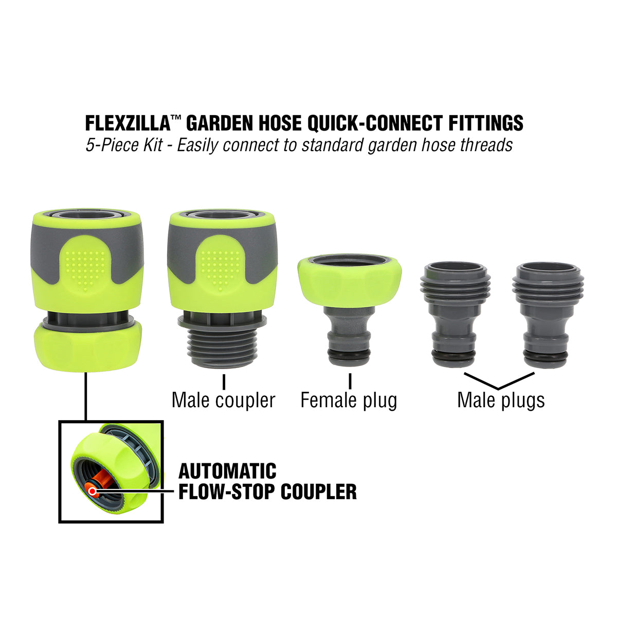 Garden Hose Quick Connect Kits
