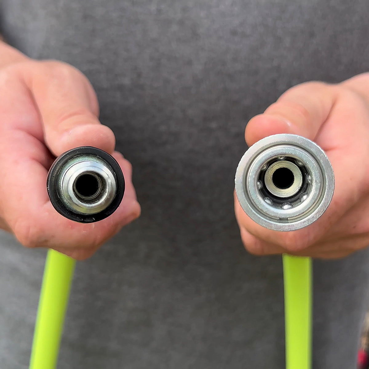 Pressure Washer Hose with Quick Connect Fittings