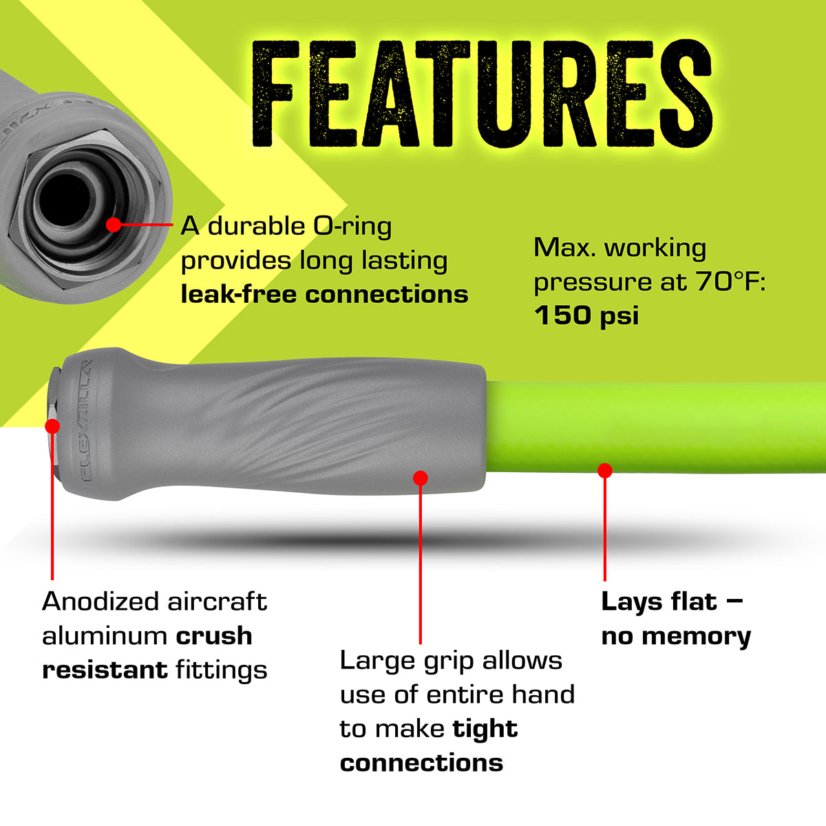 Flexzilla® SwivelGrip® Garden Hose – Flexzilla.com