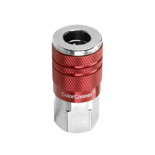 ColorConnex® Type D Couplers, Plugs & Kits (Red)