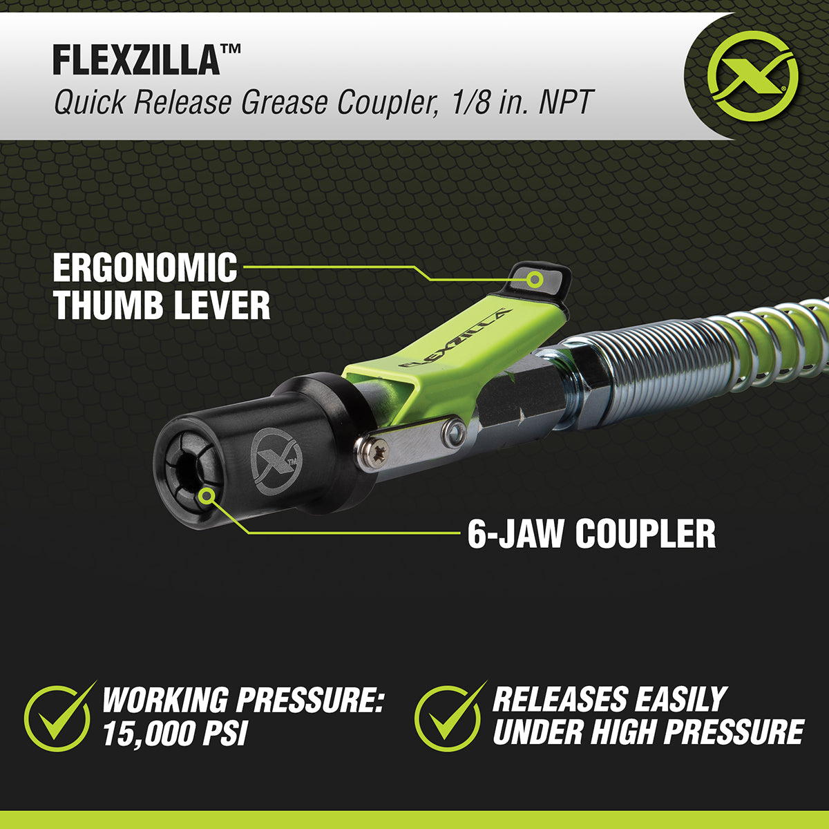 Quick-Release Grease Coupler – Flexzilla.com