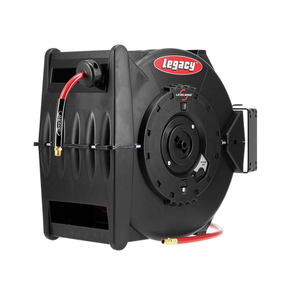 Levelwind Retractable Air Hose Reel