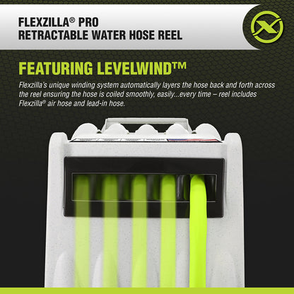 Pro Retractable Water Hose Reel