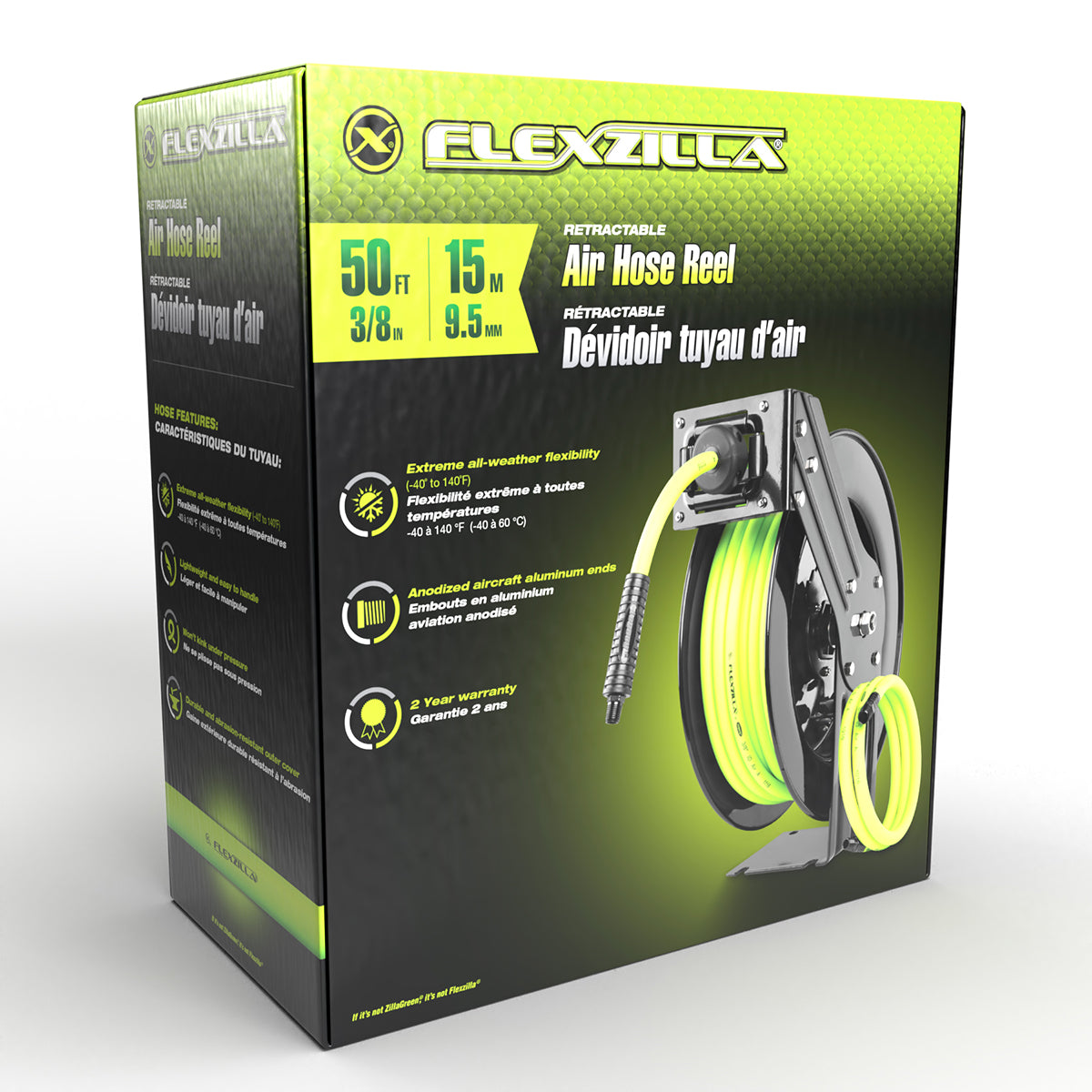 Open Face Retractable Air Hose Reel