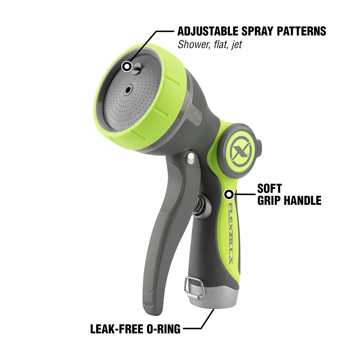 best spray nozzle for garden hose Heavy Duty Pistol Grip Garden Hose Nozzle – Flexzilla