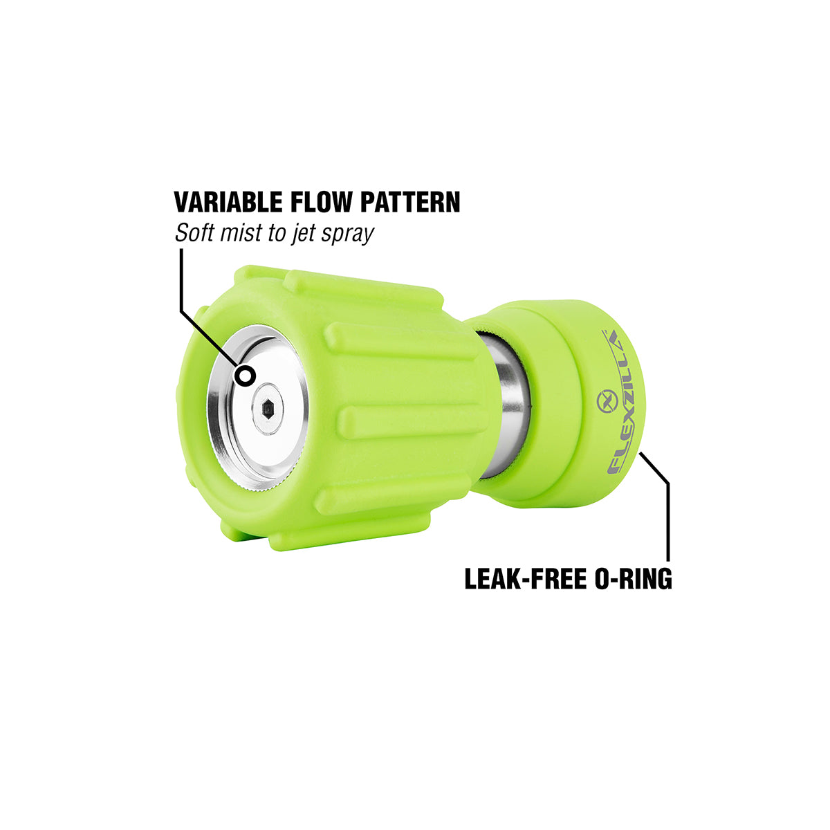 Heavy Duty Twist Action Garden Hose Nozzle – Flexzilla.com