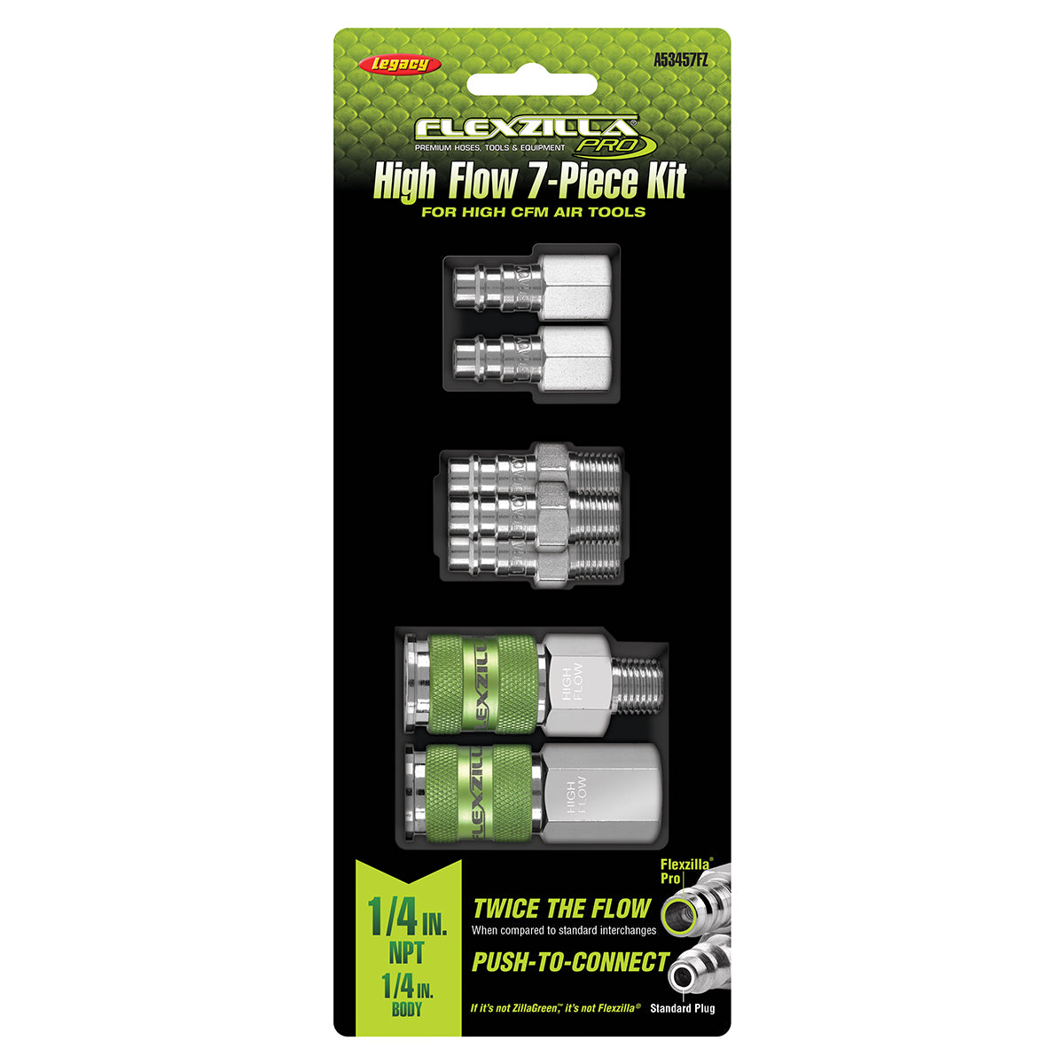 Pro High Flow Coupler and Plug Kits – Flexzilla