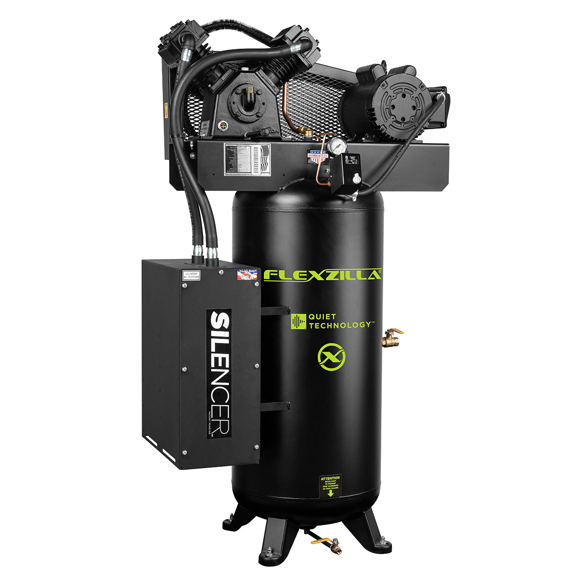 Flexzilla® Splash Lube, Single Phase, Stationary Air Compressors