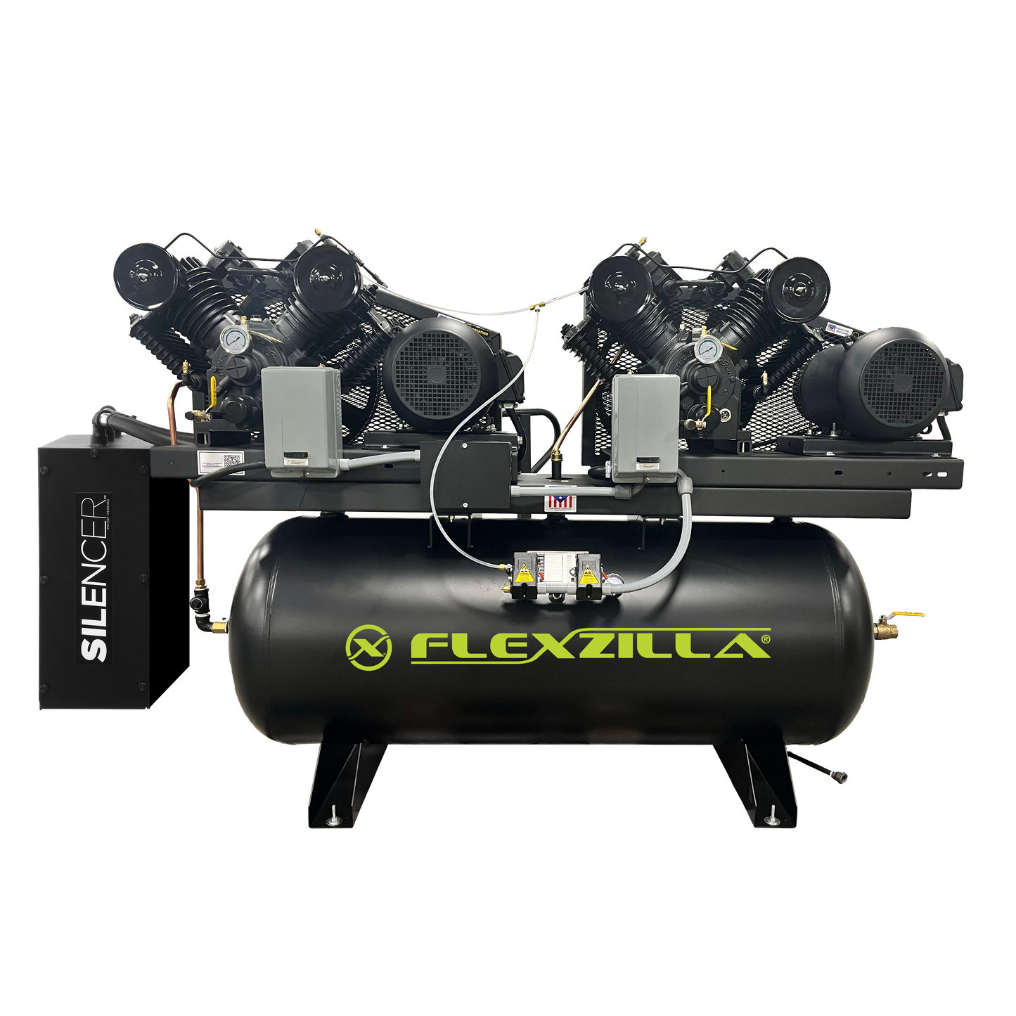 Flexzilla Pro Pressure Lube, Single Phase, Duplex Compressors