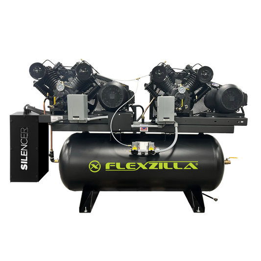 Flexzilla Pro Pressure Lube, Single Phase, Duplex Compressors