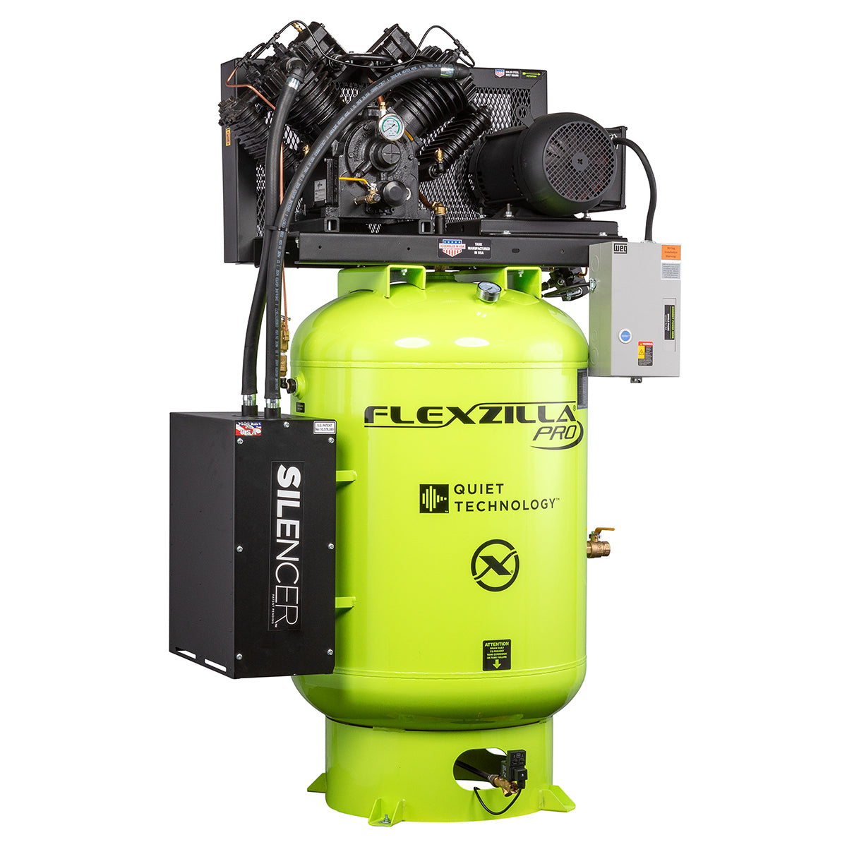 Flexzilla Pro Pressure Lube, Single Phase Stationary Air
