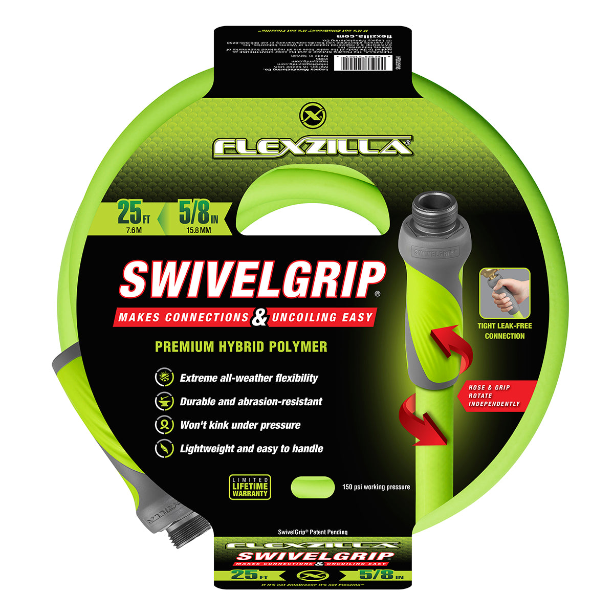 Flexzilla SwivelGrip Garden Hose - Thumbnail 5