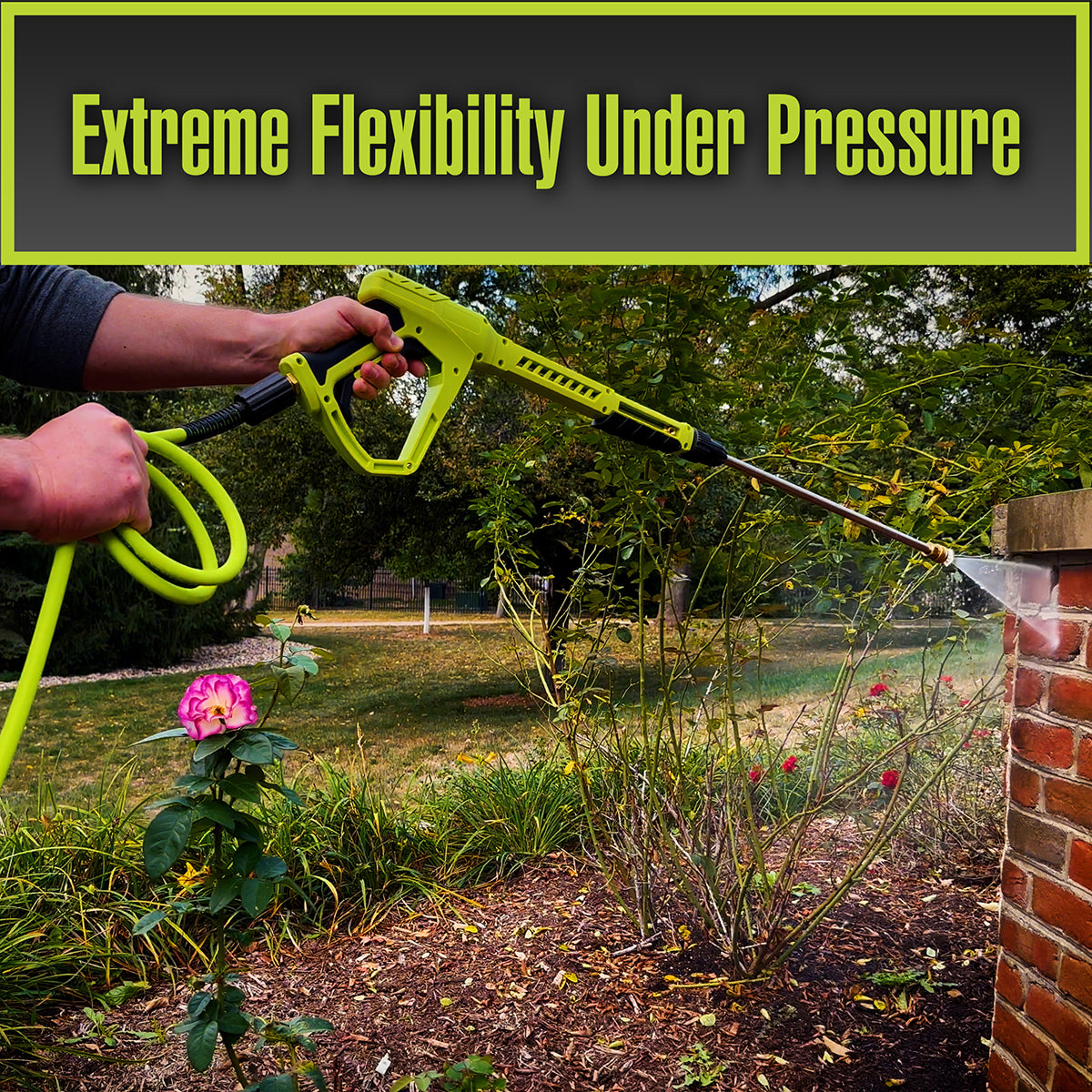 Pressure Washer Hose with M22 Fittings – Flexzilla.com