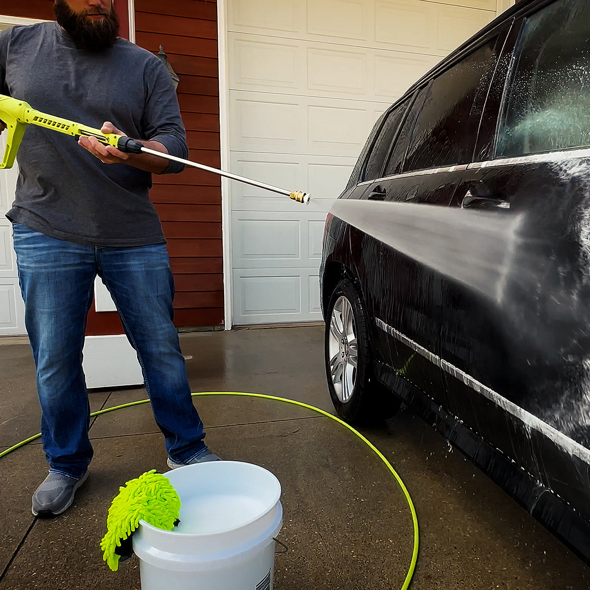 Pressure Washer Hose with M22 Fittings – Flexzilla.com