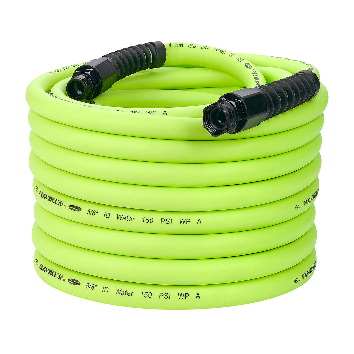 Flexzilla Pro Water Hose, Bulk Plastic Spool, 5/8 in. x 250 ft., Heavy Duty, Lightweight, ZillaGreen - HFZ58250YW - Thumbnail 3