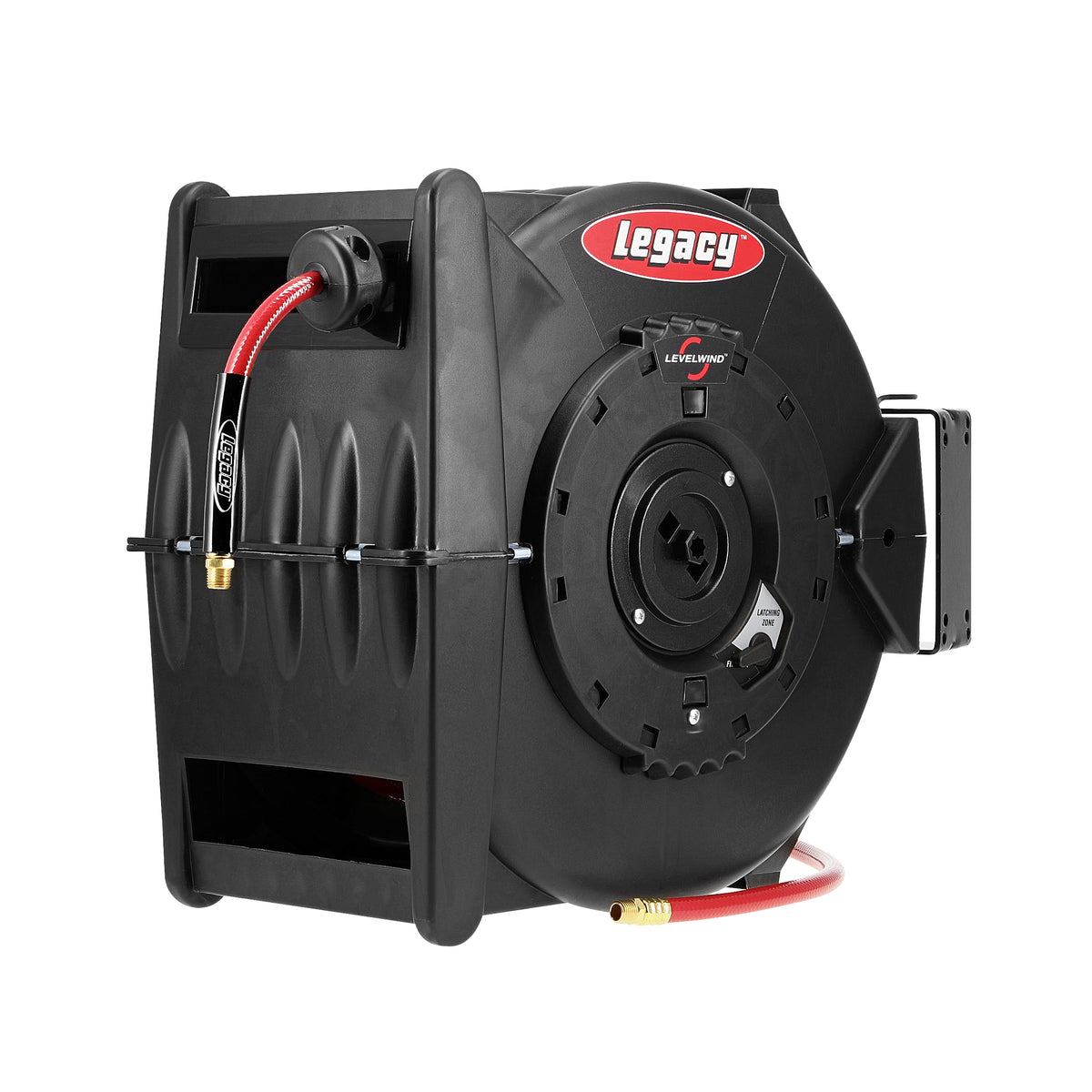 Levelwind Retractable Air Hose Reel