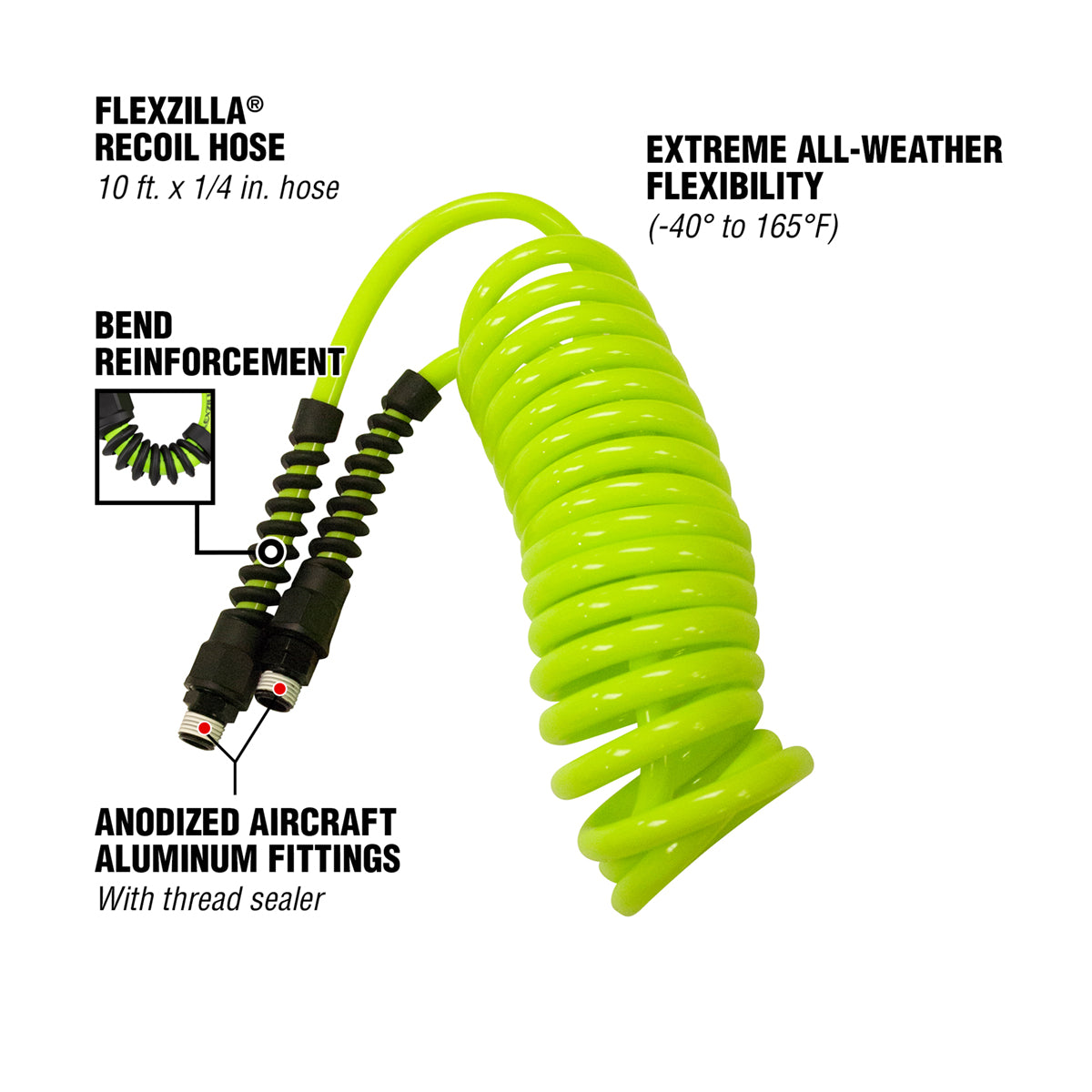 Polyurethane Recoil Hose