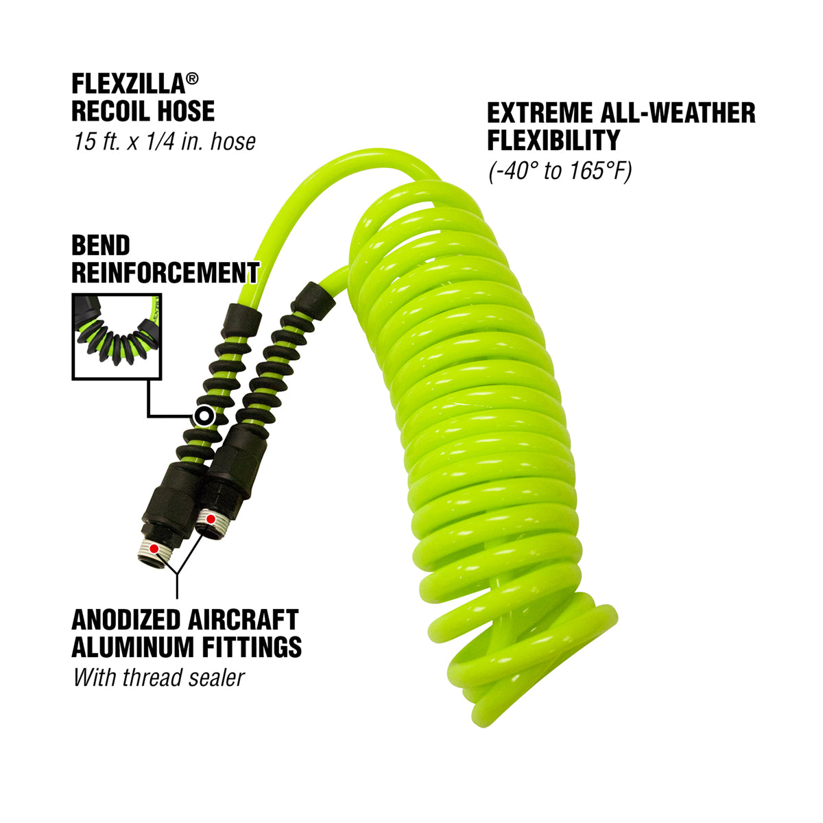 Polyurethane Recoil Hose