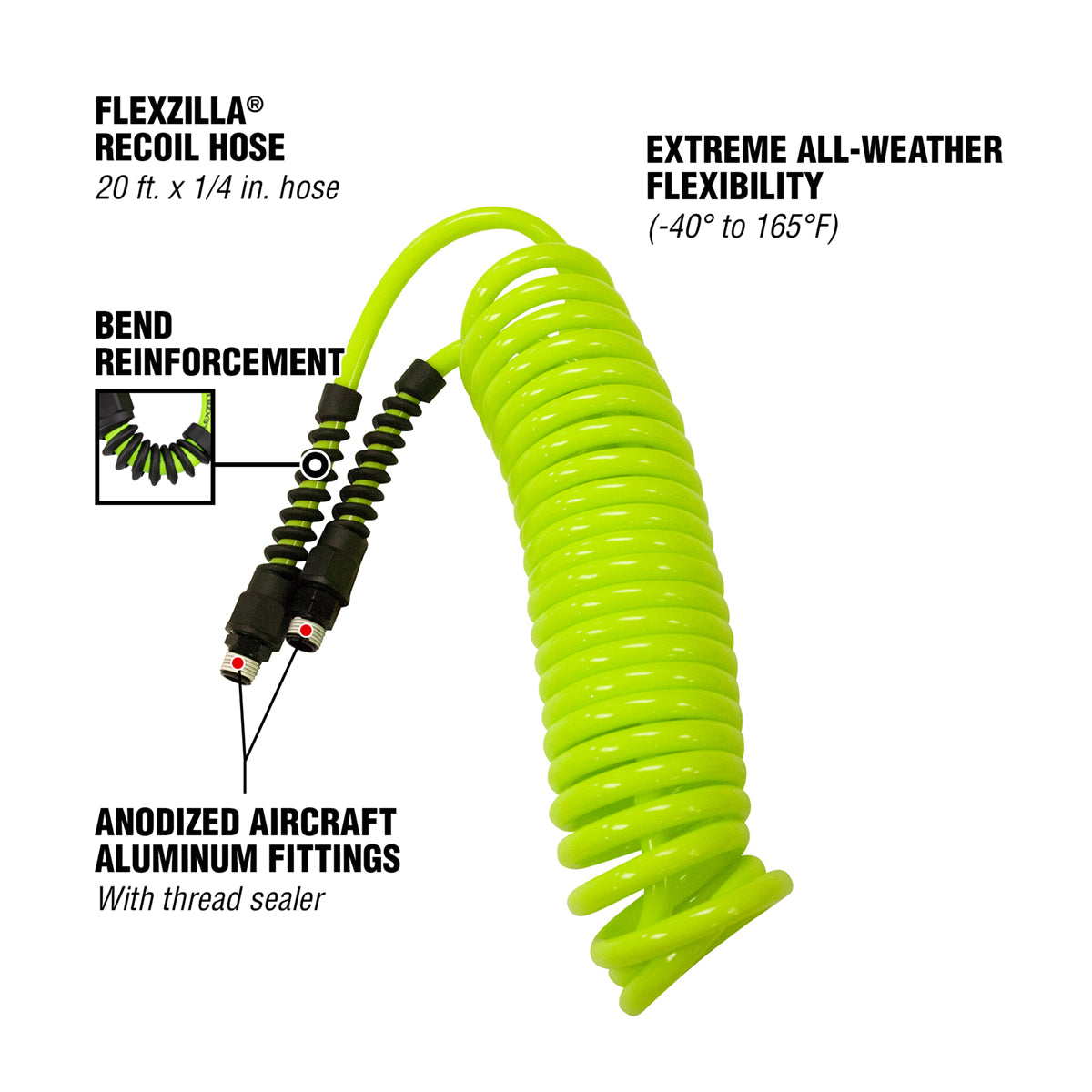 Polyurethane Recoil Hose