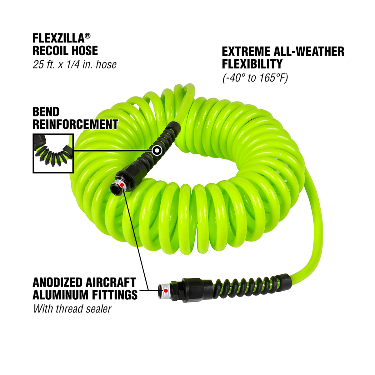 Polyurethane Recoil Hose