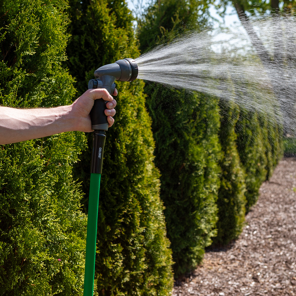 6-Pattern Adjustable Garden Hose Nozzle