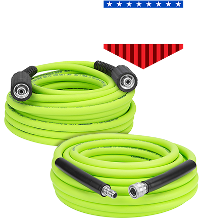 FIXFANS Pressure Washer Hose – 1/4 X 25 FT, High Pressure  Washer Hose Reel for Water/Air/Oil : Patio, Lawn & Garden